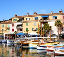 Sanary Sur Mer, France-port