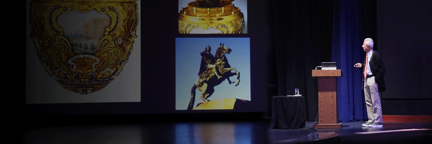 Enrichment programs on a luxury cruise ship