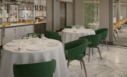 chartreuse rendering aboard seven seas prestige cruise ship