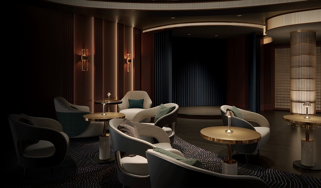 prestige lounge rendering aboard seven seas prestige cruise ship