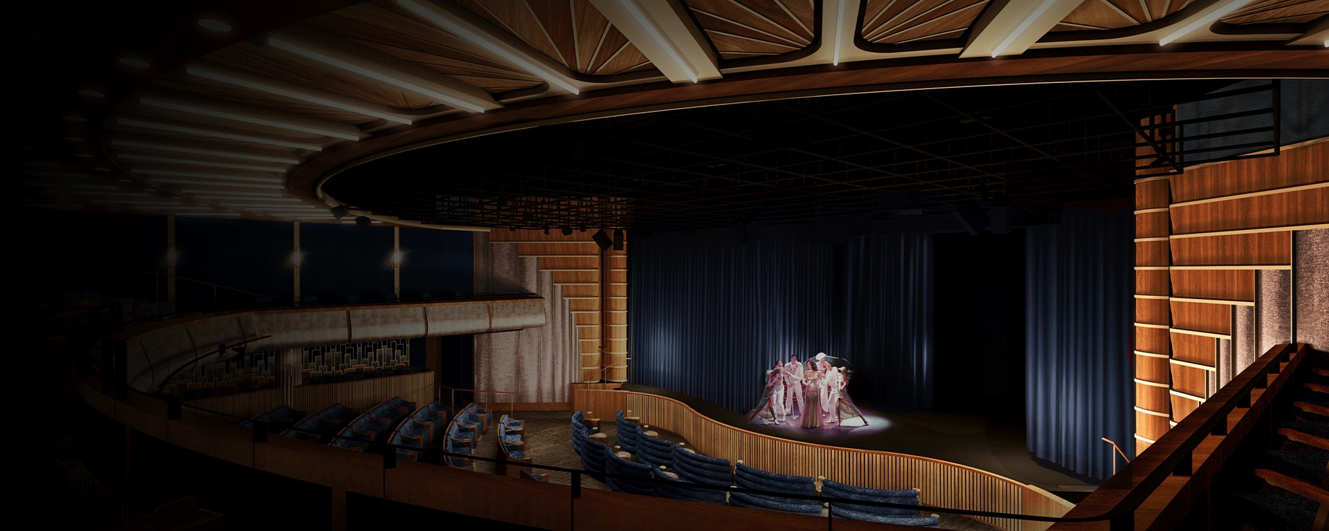constellation theater rendering aboard seven seas prestige cruise ship