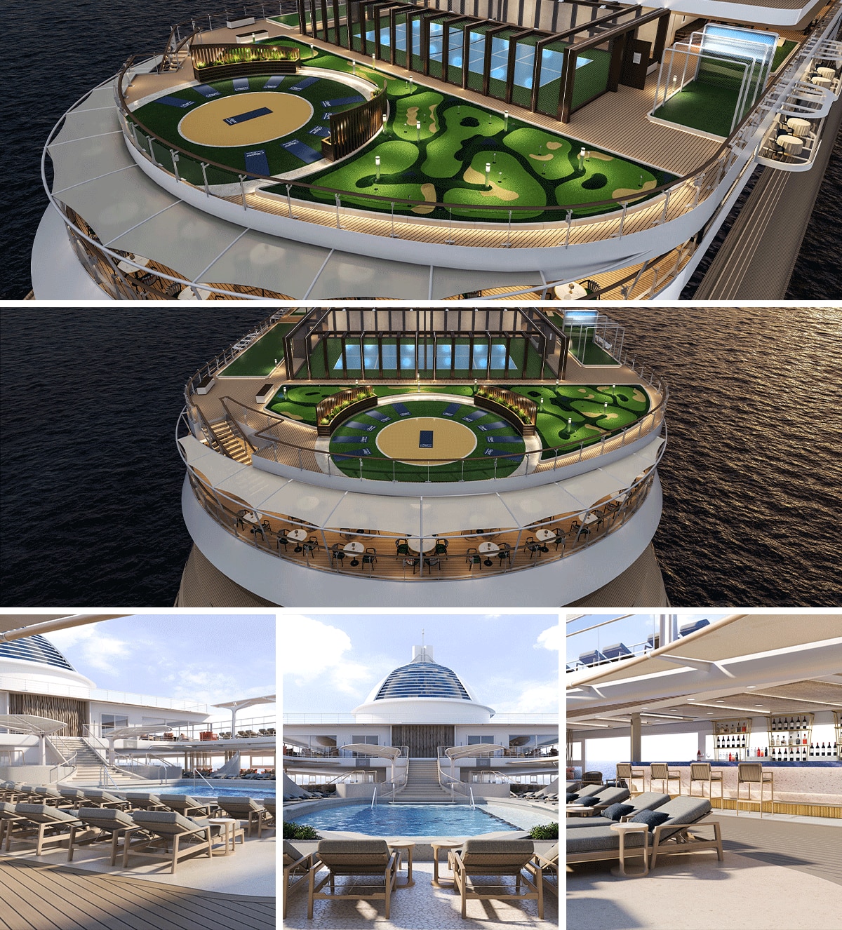 Solara sports deck on seven seas prestige