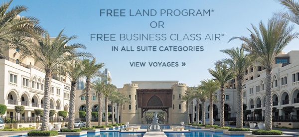 FREE Business Class                              Air*, FREE Land Program* & More