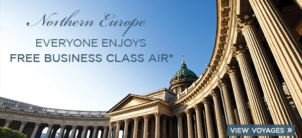 Northern Europe- FREE                              Business Class Air*