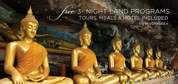 FREE 3-Night Land                              Programs | Tours, Meals & Hotel                              Included