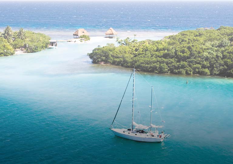 Loaded with food and supplies, WCK ship sets sail for Tonga