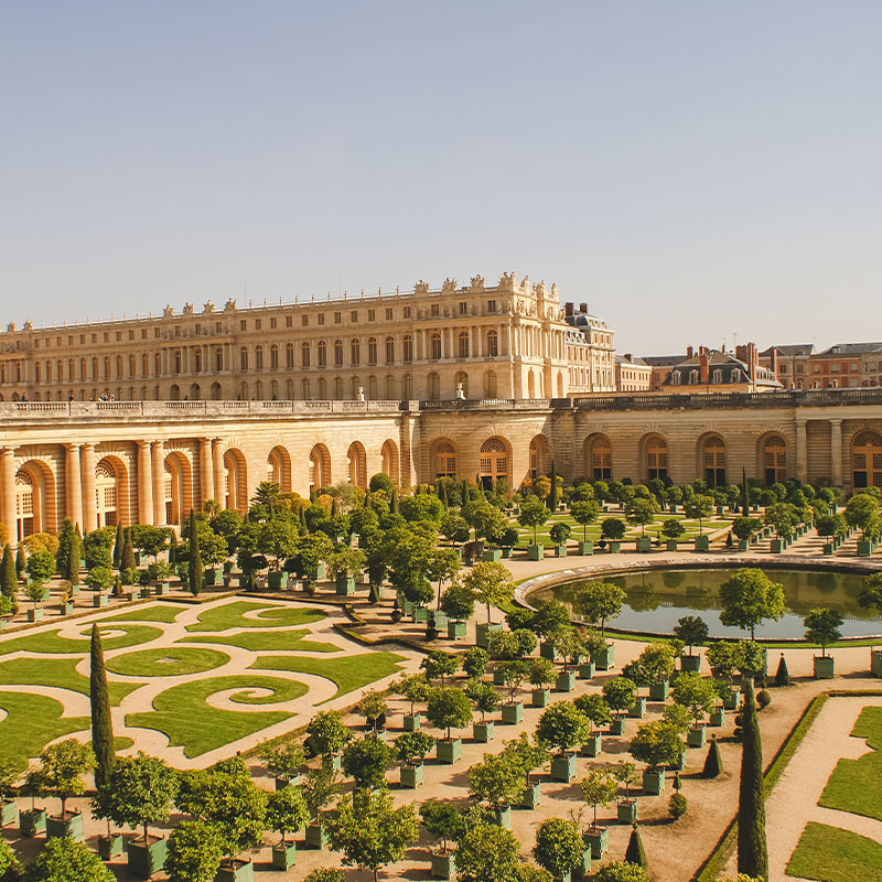 VERSAILLES AND THE LOUVRE